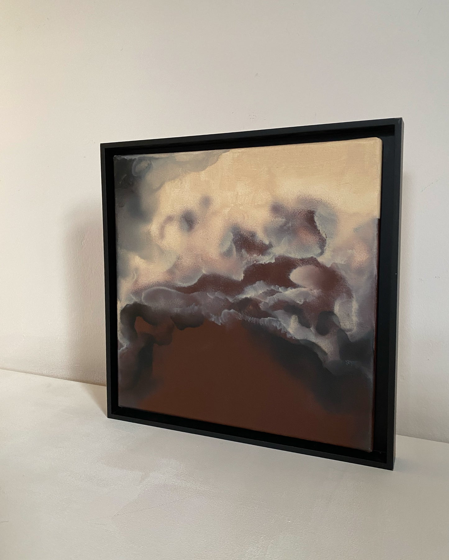 Fugazi small abstract painting by vicelis