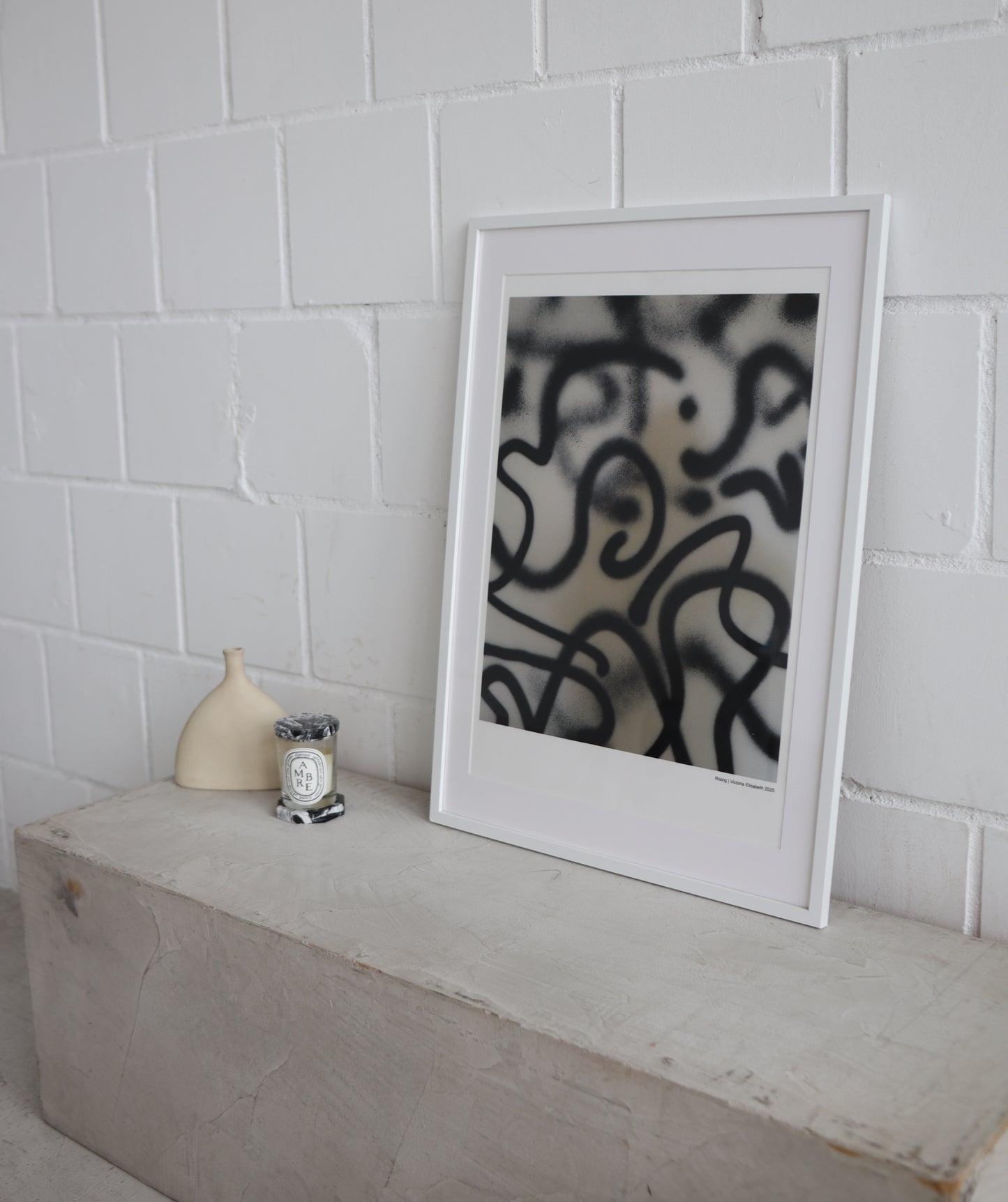 Blurred lines abstrakte malerei kunstdrucke moderne wandkunst fine art prints bewusste raumgestaltung