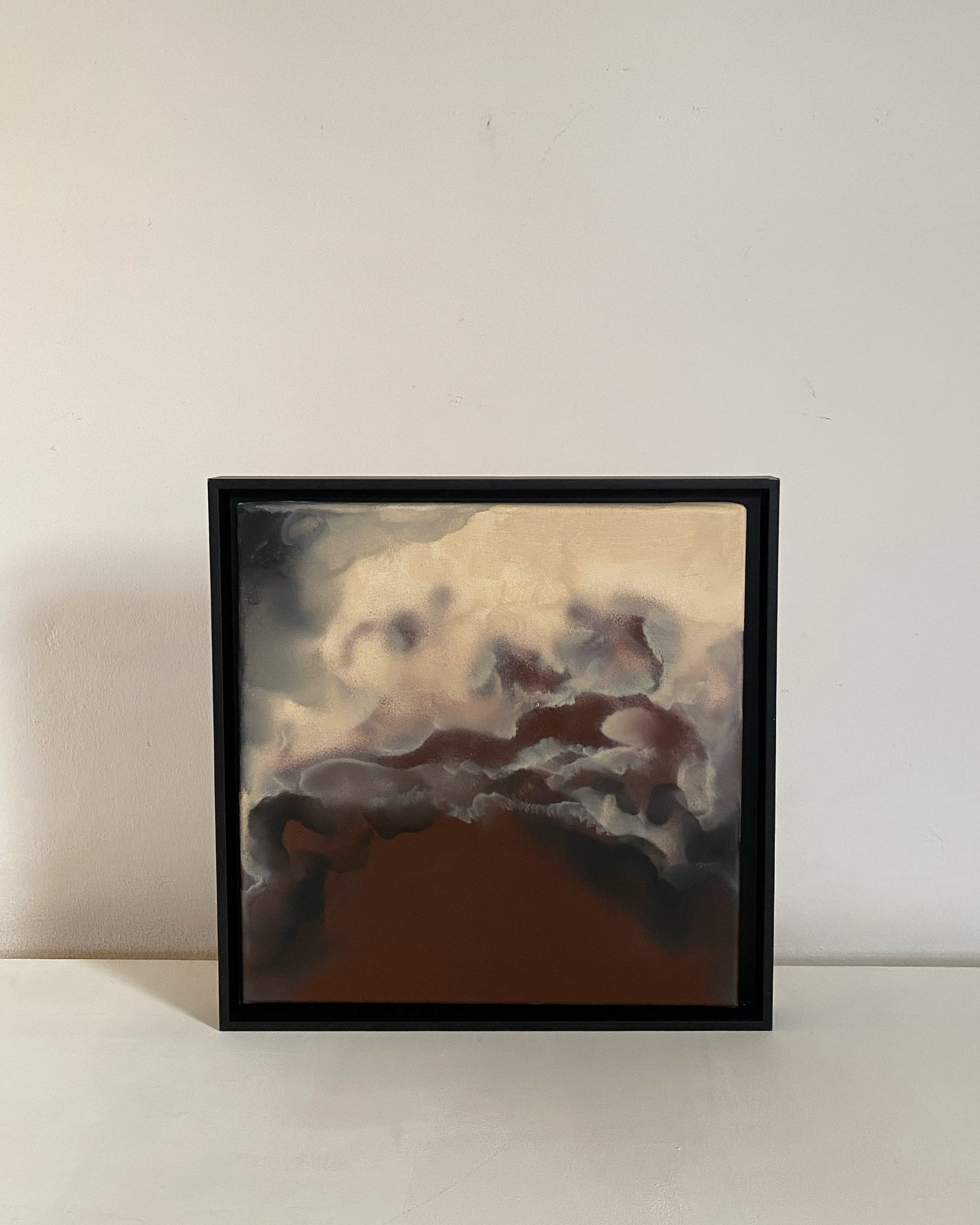 Fugazi small abstract painting by vicelis 