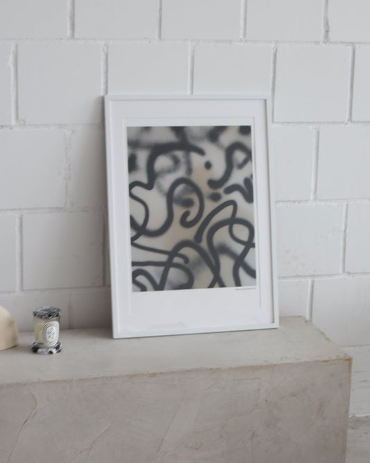 Rising Fine art print abstrakte kunst drucke sophisticated modern interior loft style 