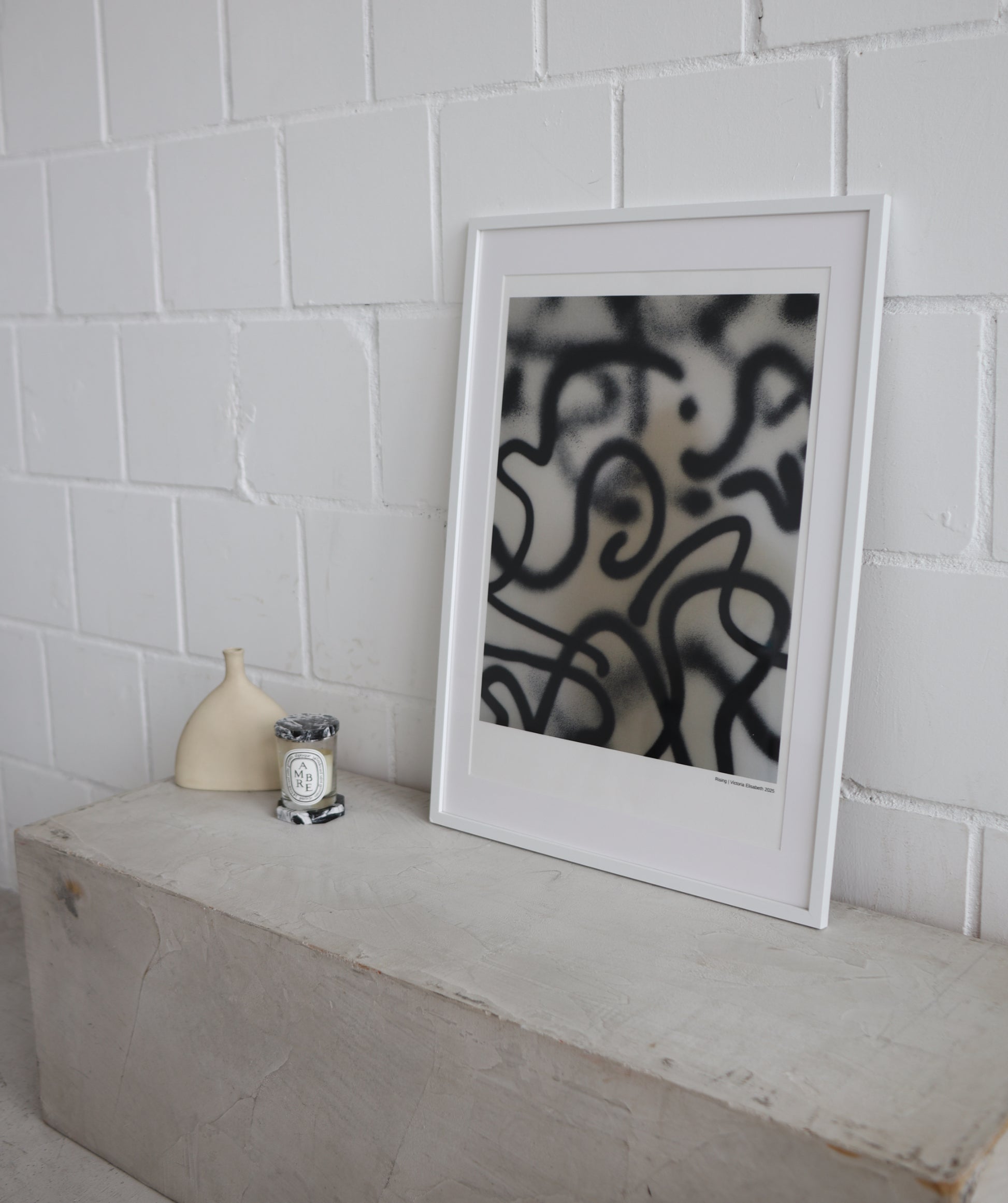 Blurred lines abstrakte malerei kunstdrucke moderne wandkunst fine art prints bewusste raumgestaltung