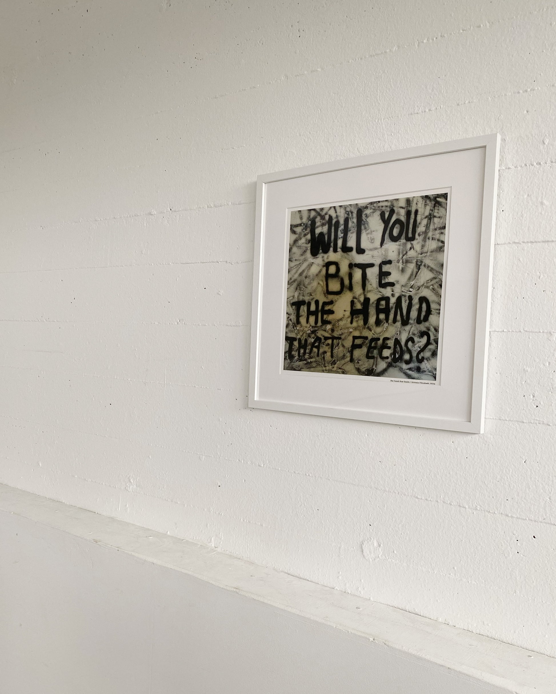 The hand that feeds art print kunstdruck nin inspired hahnemühle sophisticated living moody wallart