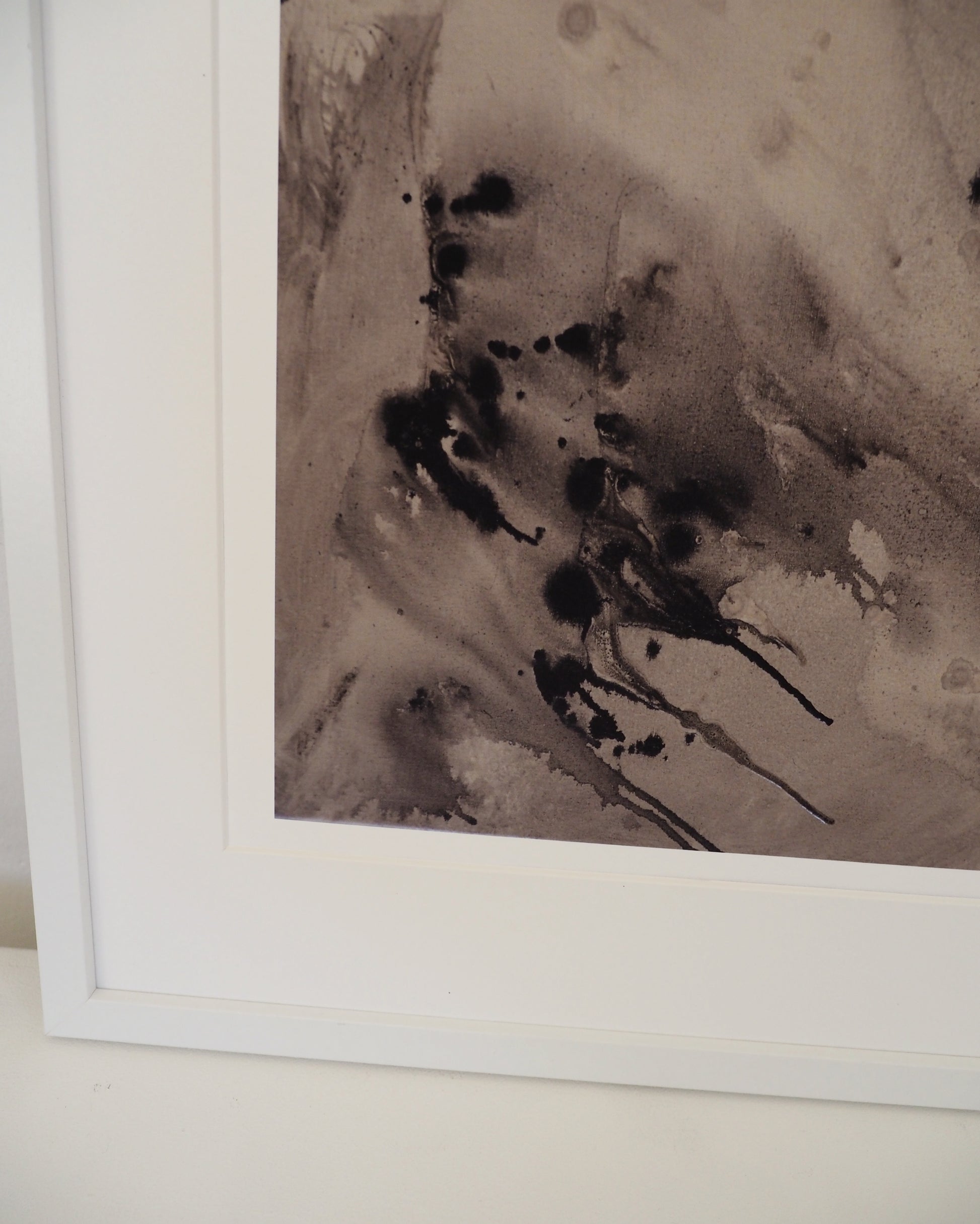 detail blurred art print abstract 